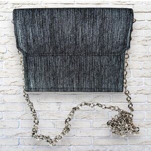 Black Chain Shoulder Dress Handbag